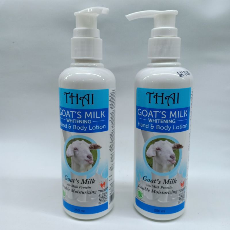 Lotion Thai Goats Milk Whitening // Hand &amp; Body Lotion 250.ml