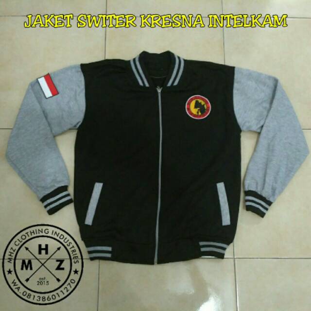 Jaket Switer Kresna Intelkam Polisi Polri