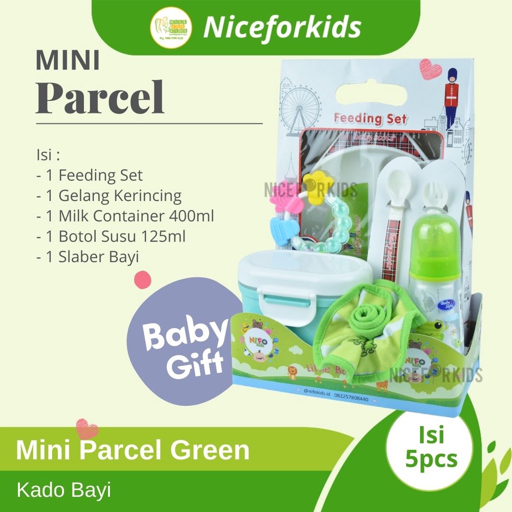 Mini Parcel Baby Gift Set / Hampers Baby / Kado Bayi Baru Lahir