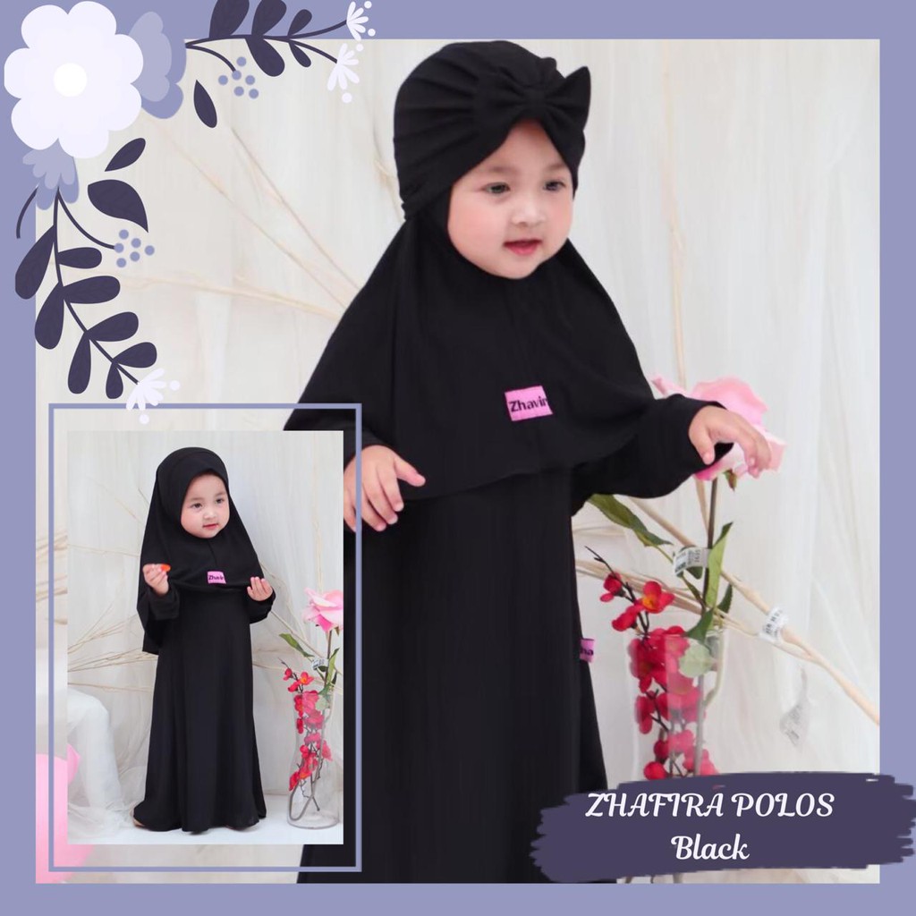 Zhavira Polos M (2-3y) bag.2 Gamis Turban Bayi