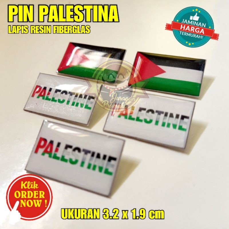 PIN BENDERA PALESTINA