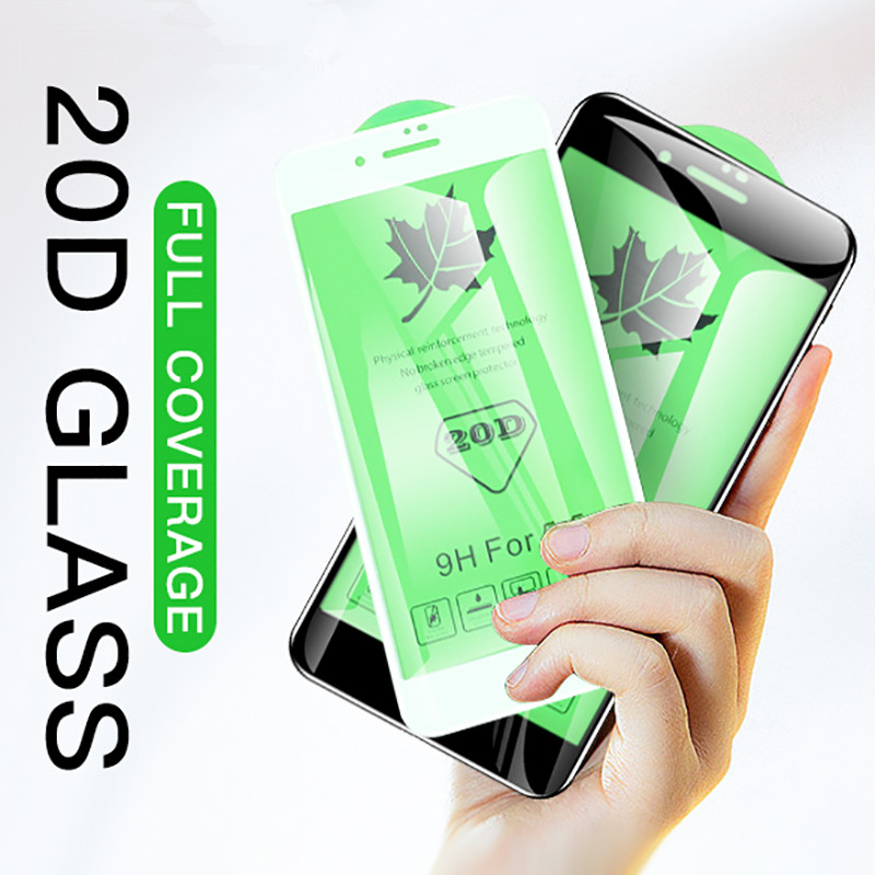 Tempered Glass 20D Untuk Iphone 14 13 Pro Max 12 Pro Max 6 6S 6 + 6S + 7 8 SE 2020 7 + 8 + X XS XR XS Max 11 11 Pro 11 Pro Max