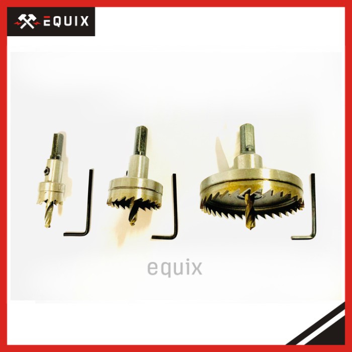 Hole saw / Hole Cutter HSS Pelubang Plat Besi 18mm SOLID