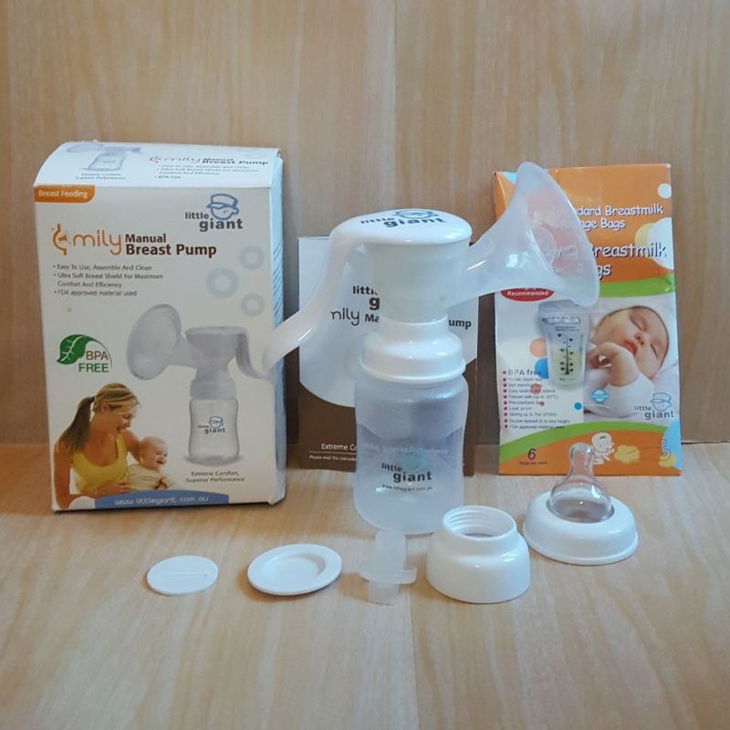 LITTLE GIANT MANUAL BREAST PUMP EMY I POMPA ASI MANUAL I MANUAL BREAST PUMP I PERLENGKAPAN MENYUSUI