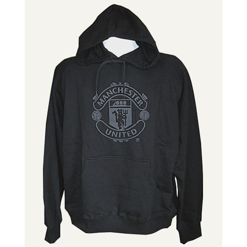 JACKET HOODIE MANCHESTER UNITED HITAM
