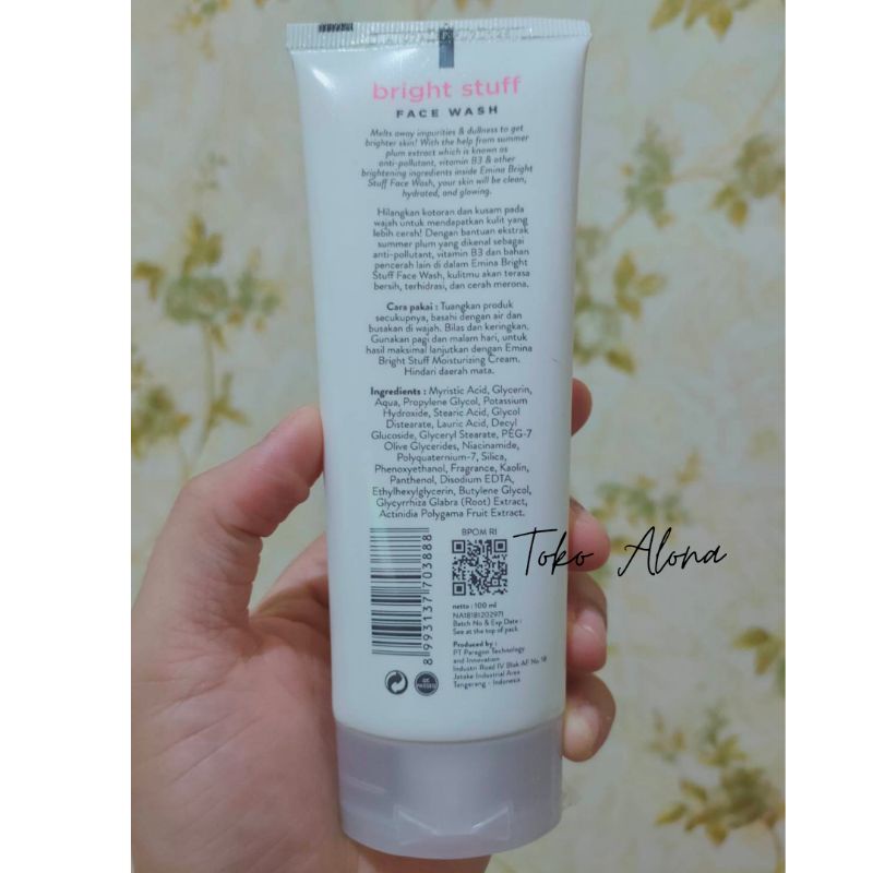 Emina Face Wash 50Ml dan 100Ml