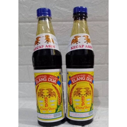 

kecap asin elang dua 620 ml asli singkawang