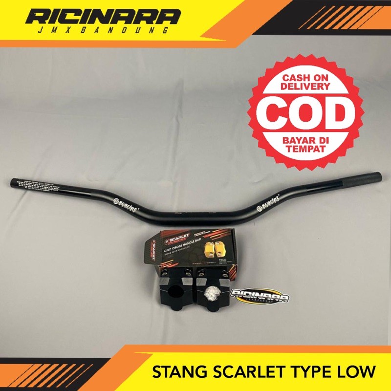 STANG FATBAR LOW SCARLET 5.8 MM STANG FATBAR PREMIUM ORIGINAL Stang Fatbar SCARLETT Tipe LOW Plus Ra