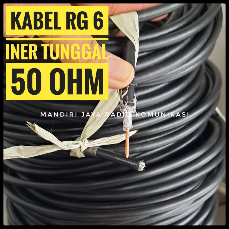 KABEL COAX RG 6 ERICSON 50 OHM