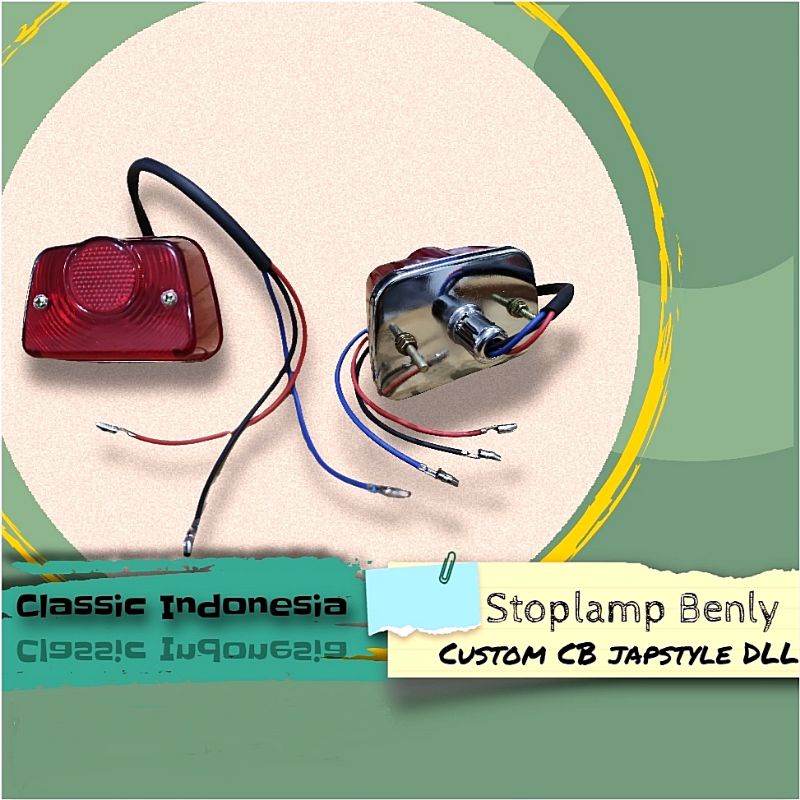 Stoplamp cb Lampu Stop lamp CB BENLY Twin lampu belakang benly custom cb