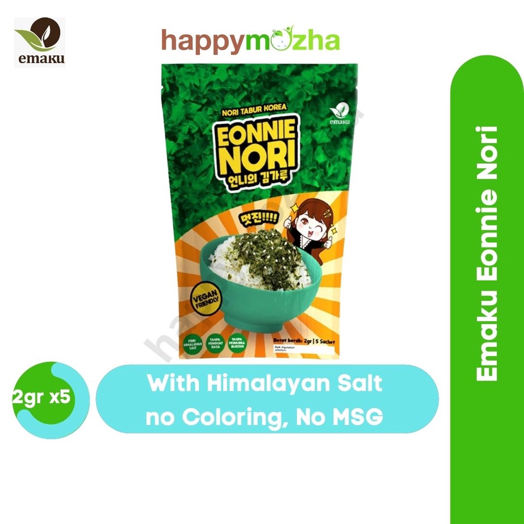 

Emaku Eonnie Nori / Nori Tabur Korea 2gr x5