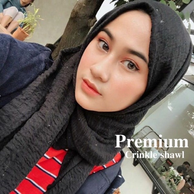 PASHMINA CRINKLE /SHWAL CRINCLE RAWIS / PASHMINA KRINKLE KUSUT LAVANYA