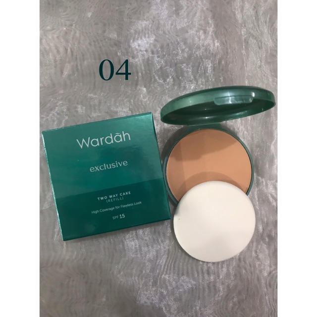 WARDAH EXCLUSIVE TWO WAY CAKE REFILL 8 Gr