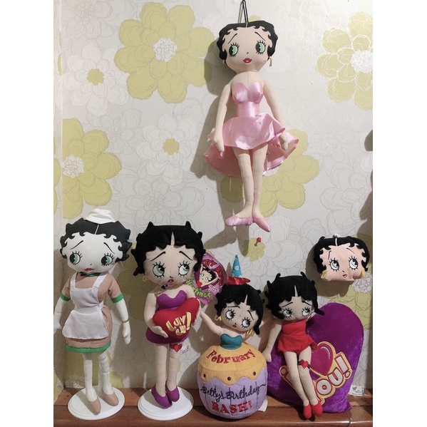 mainan boneka betty boop / preloved betty boop / second betty boop