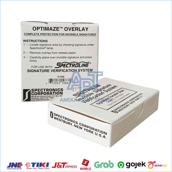 

Office & Stationery | Alat Tulis | Spectroline Signature Overlay 1 Set | Best Seller