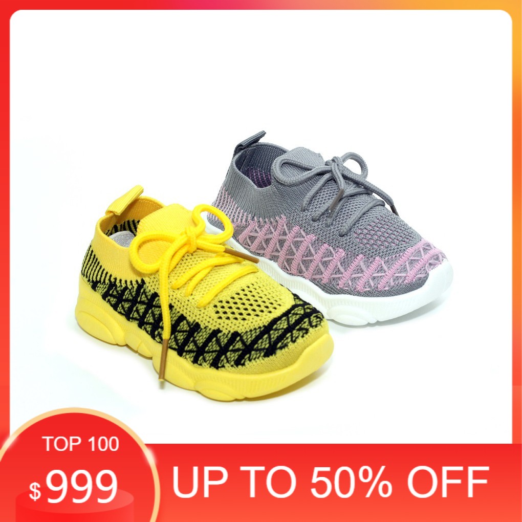 Sepatu Anak Sneakers Flyknit Impor S91