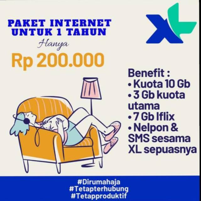 PERDANA XL FREE NO CANTIK