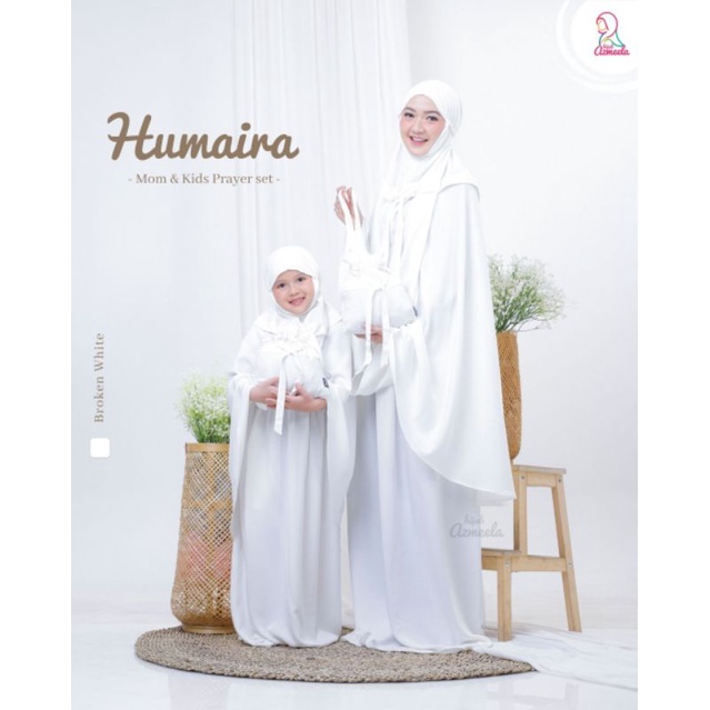 AzmeelaGallery - Mukena Humaira | Mukena Ibu Anak
