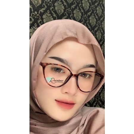 FRAME SS CAT EYE|PHOTOCROMIC ANTI RADIASI BISA MINUS