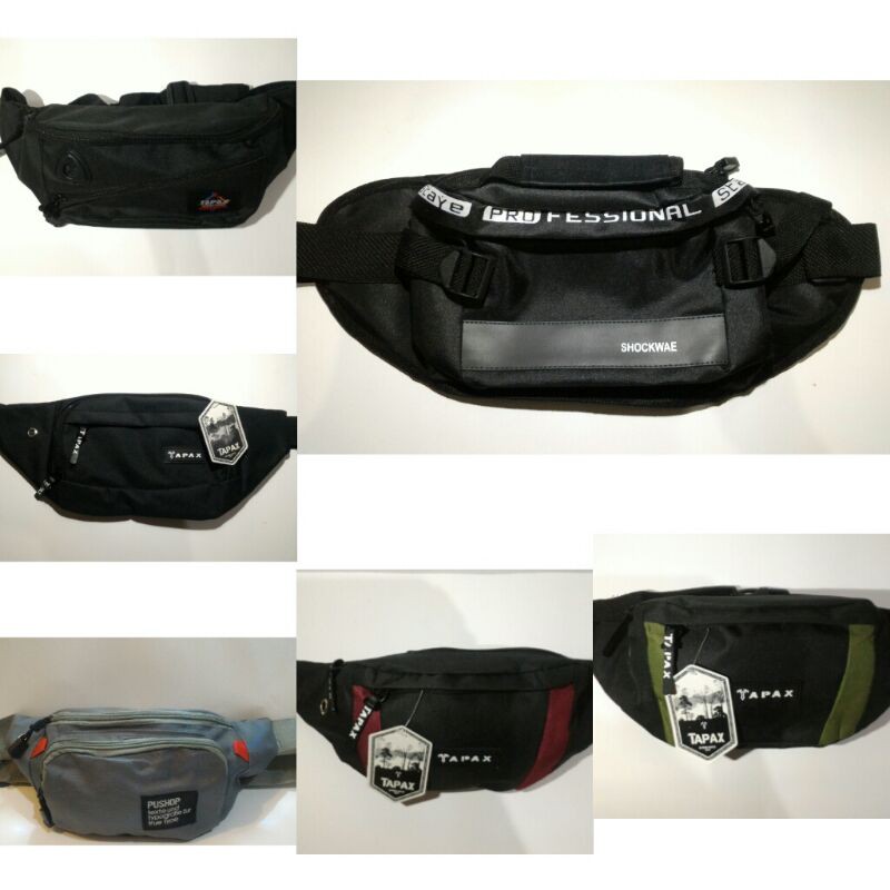 KHUSUS RANDOM WAISTBAG (TAS PINGGANG) TAPAX & PUSHOP
