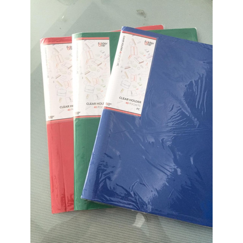 

Clear Holder Folder One Folio