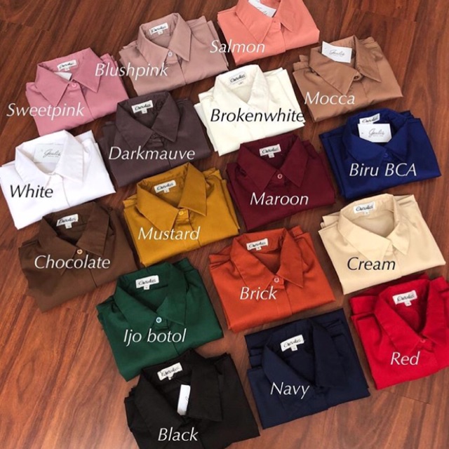 Preloved daily shirt geulis size S