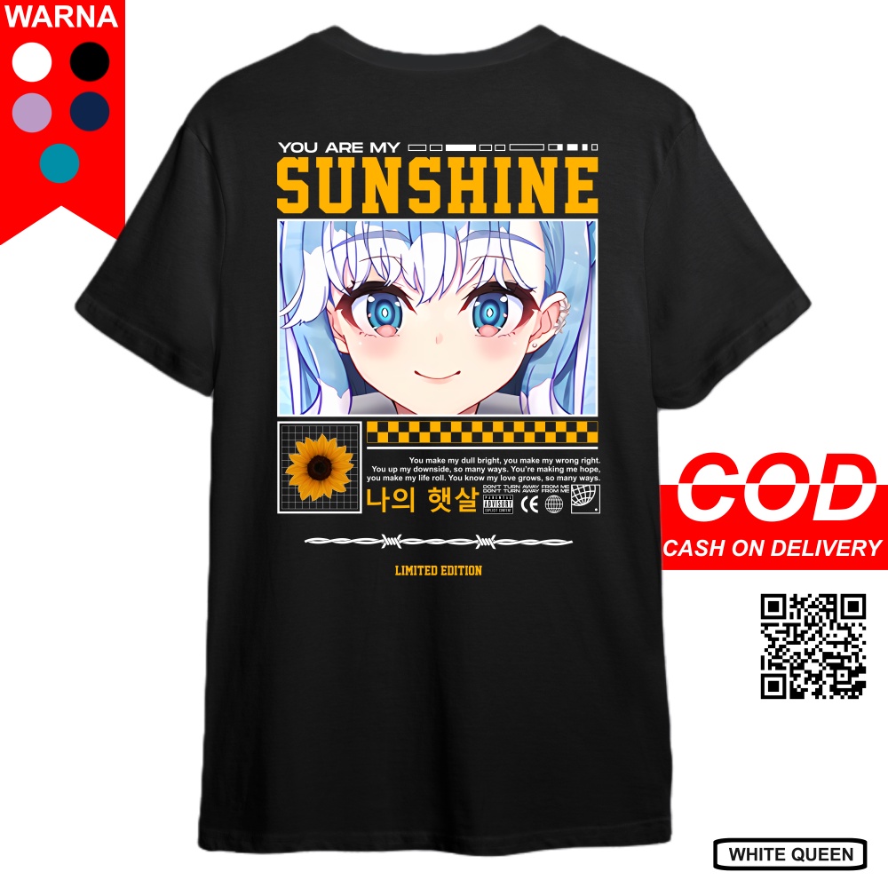 Jual Kaos Kobo Kanaeru Hololive Streetwear Kaos Distro Pria Wanita