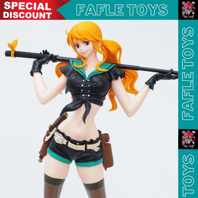 Jual Action Figure Nami Code B One Piece Flag Diamond Ship / mainan