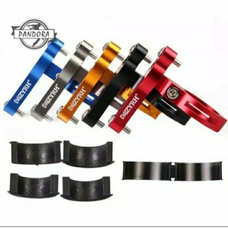 Breket bracket holder adaptor botol minum di sepeda seatpost rotation