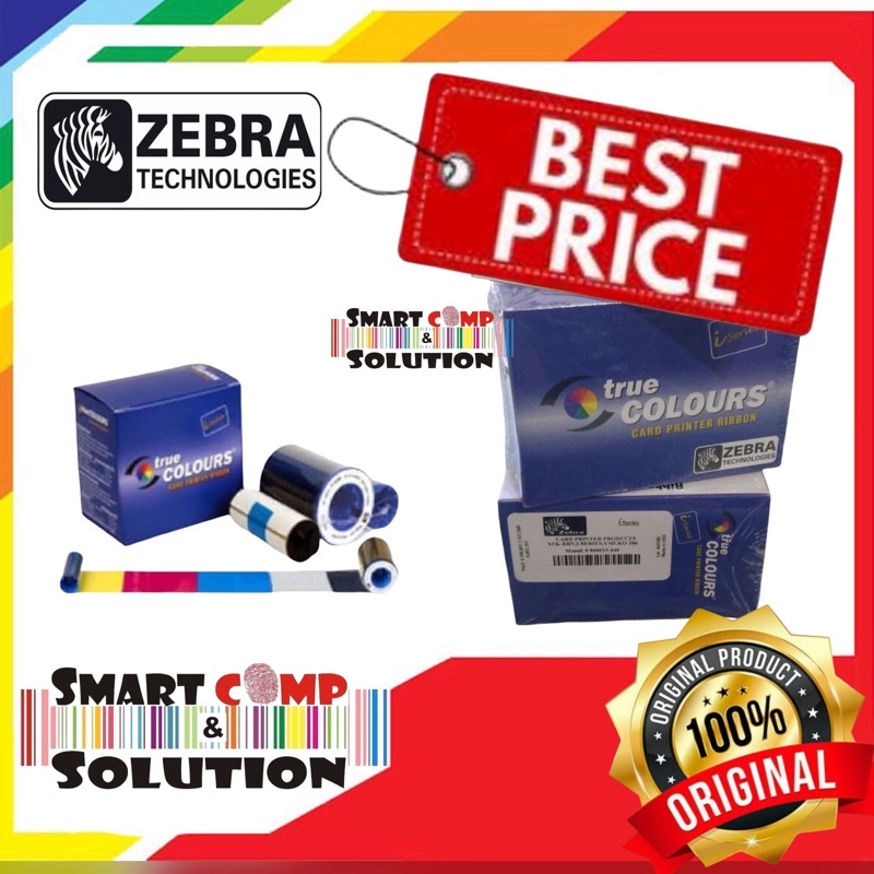 Ribbon Colour Printer ID Card Zebra P330i