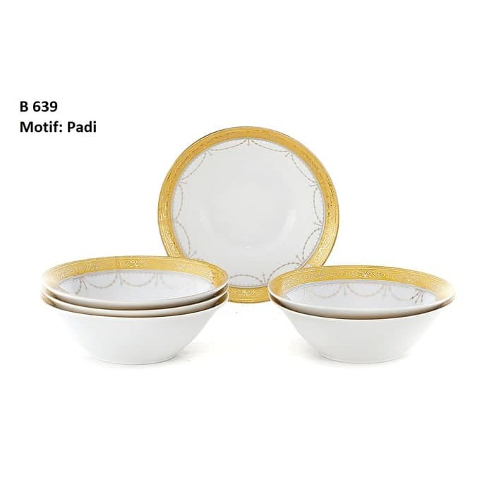 conti117 Mangkok makan Vicenza Mangkok mie Mangkok Vicenza 7 inch B639