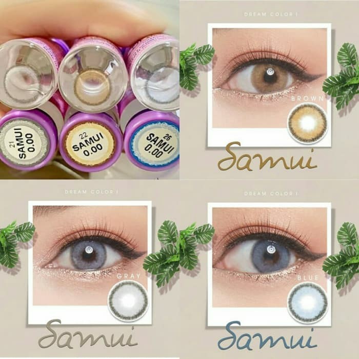 SAMUI BY DREAMCOLOR1 SOFTLENS / NO MINUS / ORIGINAL 100%