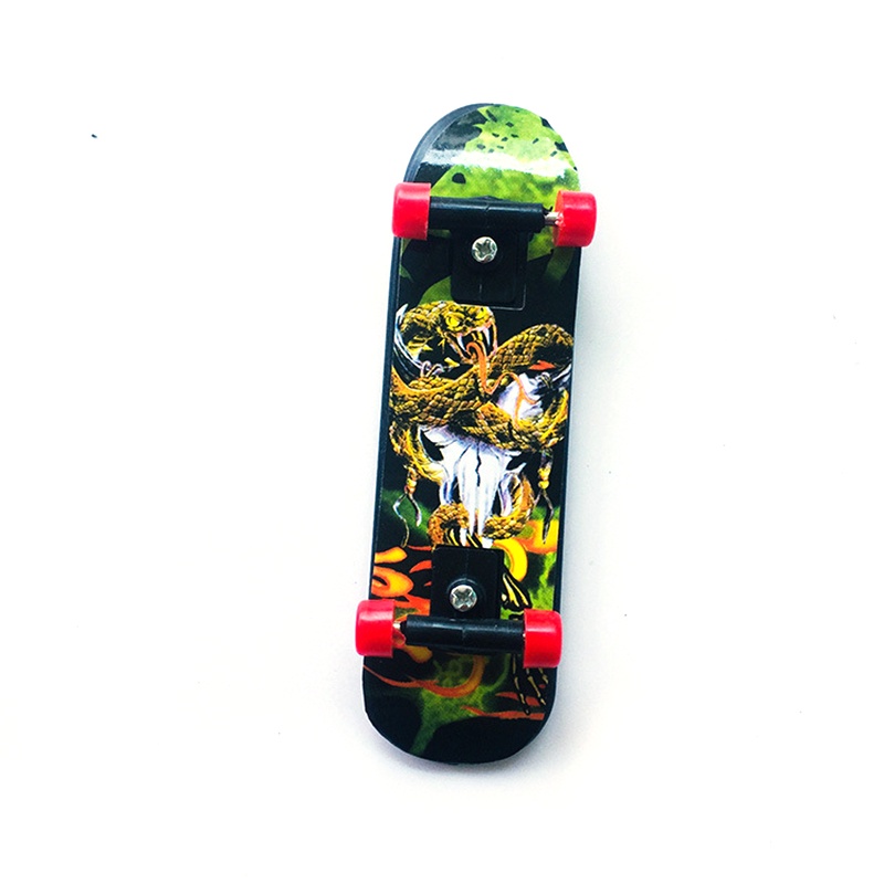 1pc Skateboard Jari Mini Kreatif Bahan Plastik