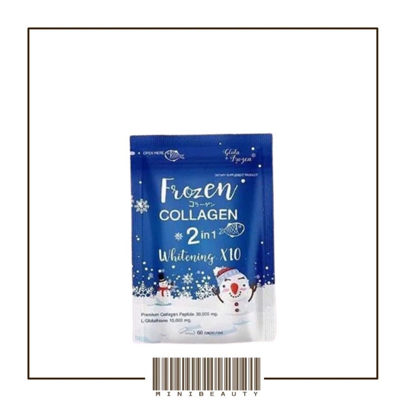 frozen collagen 60 capsule pemutih kulit