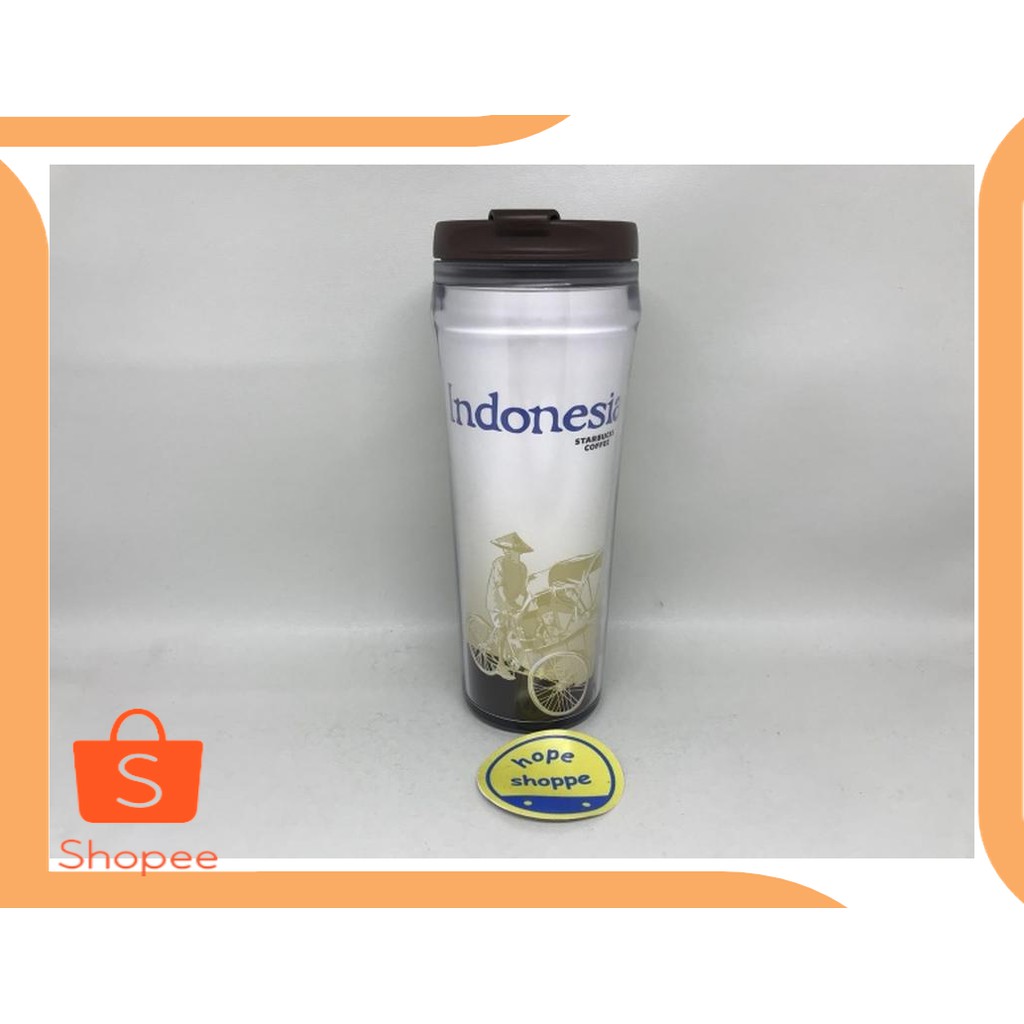 Promo perkakas Starbucks Tumbler Original Indonesia Edition Ukuran Tall Plas Diskon