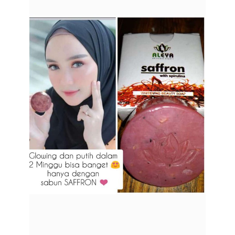 

Sabun Saffron Asli Aleya Resmi BPOM ✔️ Original Safron