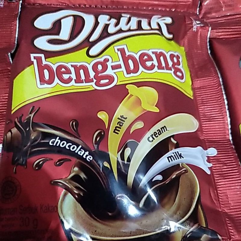 Baru x Beng-beng Drink 1 renceng isi 10 sachet x 30gr