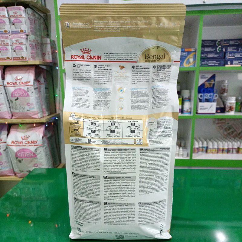 Royal Canin Bengal Adult kemasan 2kg (Freshpack)