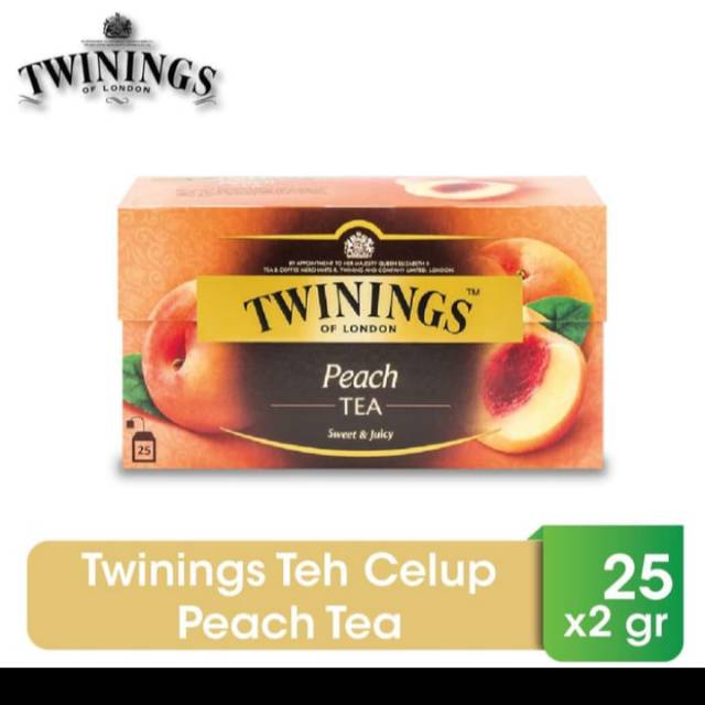 

Twinnings Peach Tea 25*2gr