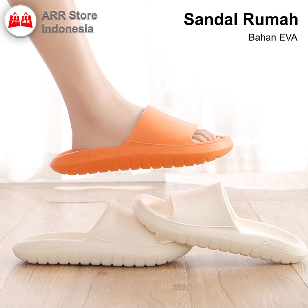 Sandal Selop Rumah Hotel Kamar Mandi Anti Slip EVA Wanita Pria