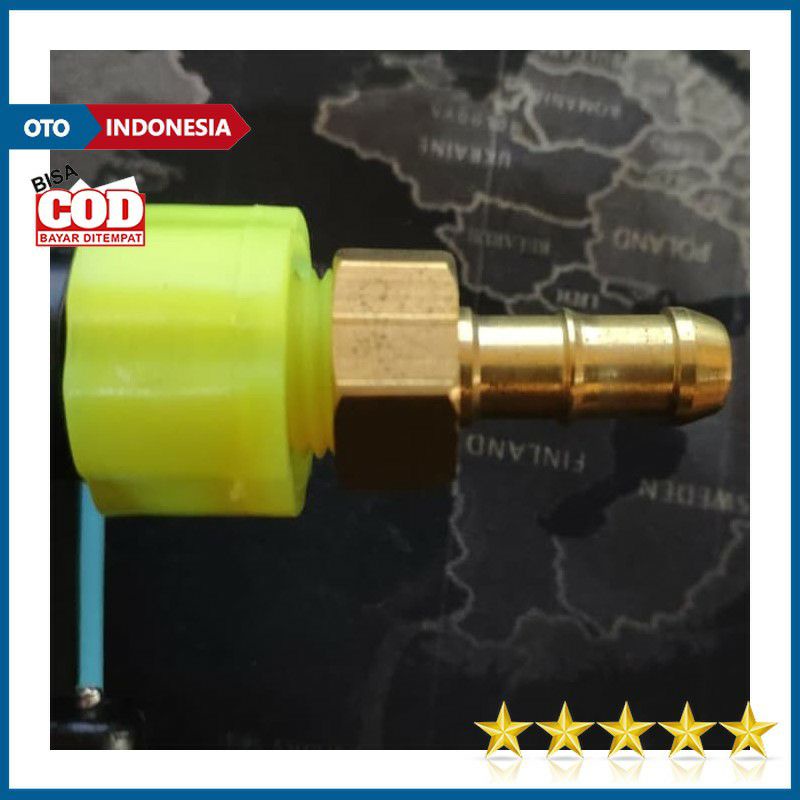 konektor drat ke pompa dc ke selang.5/16