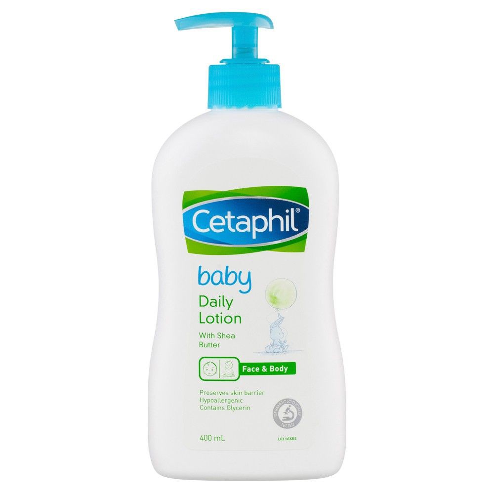 Cetaphil Baby Daily lotion face body with shea butter 400ml