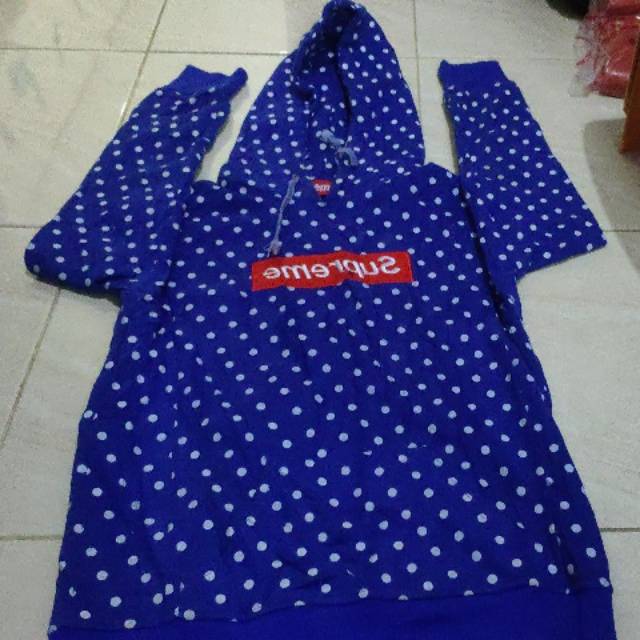 Jaket hoodie Supreme PL