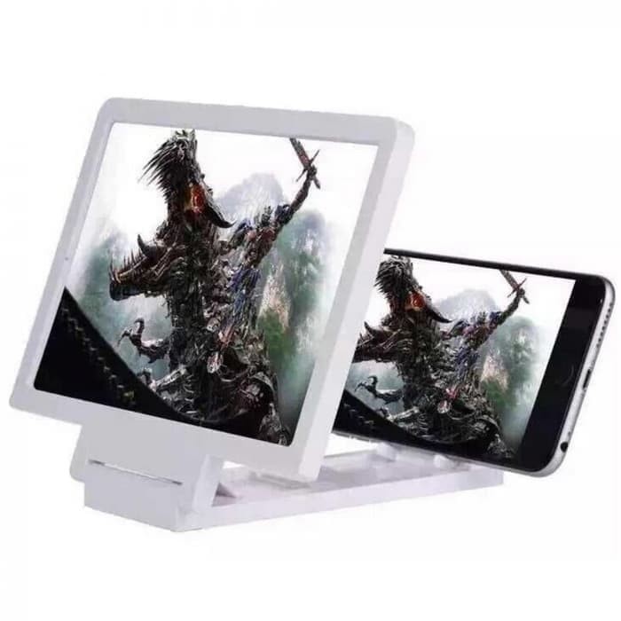 KACA PEMBESAR LAYAR 3D  F1 / F2 / F3 / F6 / F12 ENLARGED SCREEN LAYAR PEMBESAR HP LCD F12