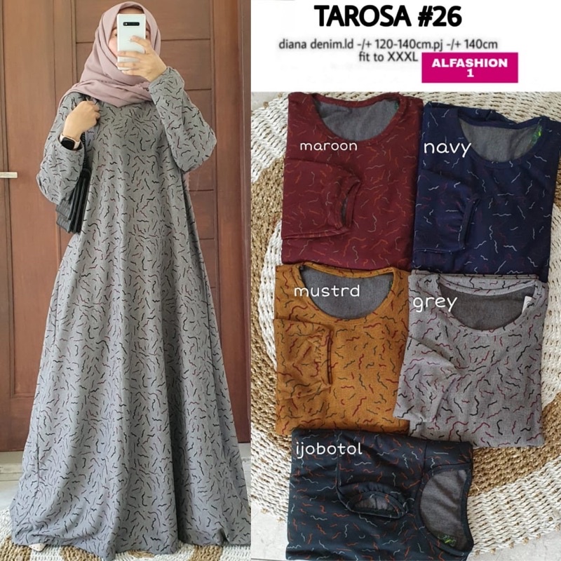 GAMIS TAROSA 26 ORIGINAL BY ALFASHION SOLO