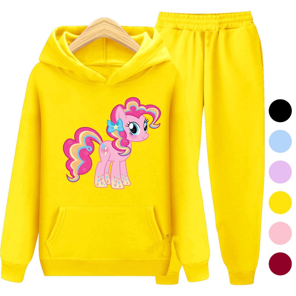 Setelan Anak Sweater Hoodie KUDA PONY/ Sweater Anak Size S (3-5 Thn) M (5-7 Thn) XL(9-12 thn) XXL (13 + thn)