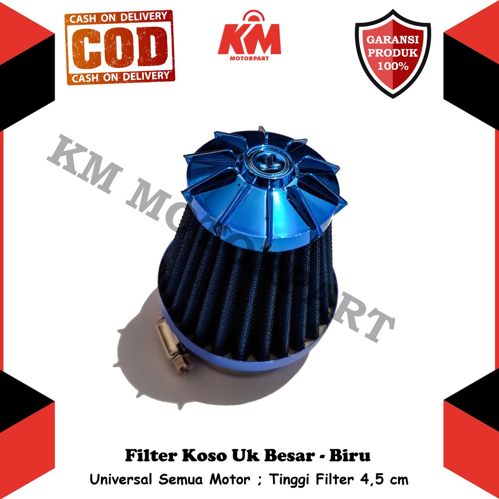 Filter Koso Saringan Udara Karburator Karbu Universal Motor