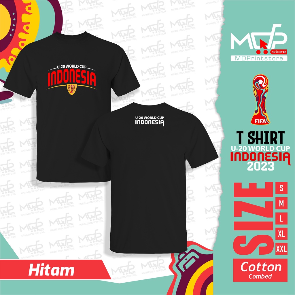 KAOS PIALA DUNIA U20 G TSHIRT WORLD CUP U20 BAJU BOLA MDPRINTSTORE