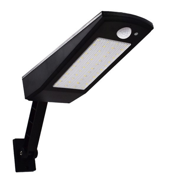 63 HBT-1619 - 900 Lumens Rotatable Motion Sensor 48 LED Solar Lamp Light