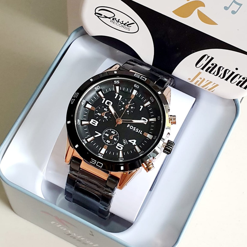 Grosiran Jam Tangan Pria Psa G6 - 45100 Analog Tali Rantai Tanggal Aktif Chrono Hiasan Original Garansi 6 Bulan Free Baterai Cadangan (COD)